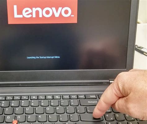 Go into the BIOS to disable Secure <b>Boot</b>. . Lenovo boot key